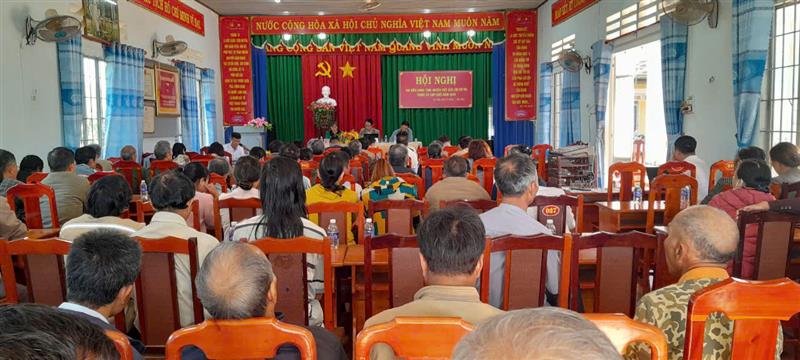 Toàn cảnh buổi tiếp xúc cử tri