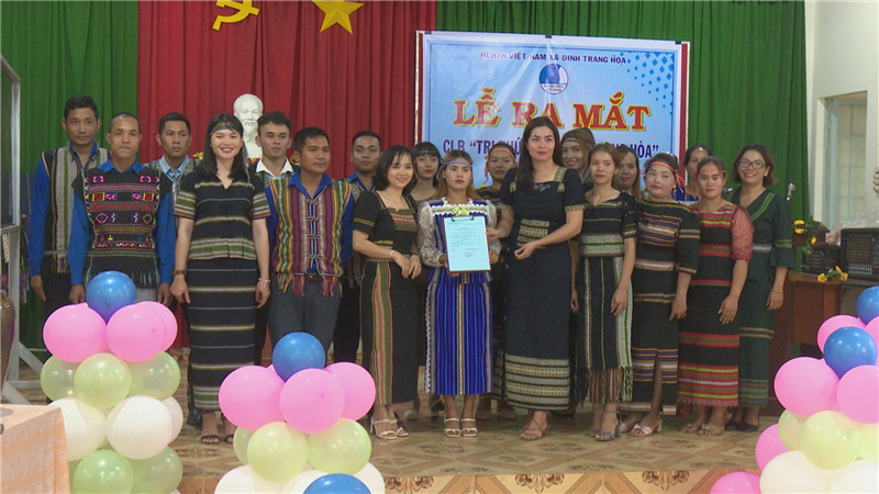 Thành lập Câu lạc bộ tri thức trẻ xã Đinh Trang Hòa