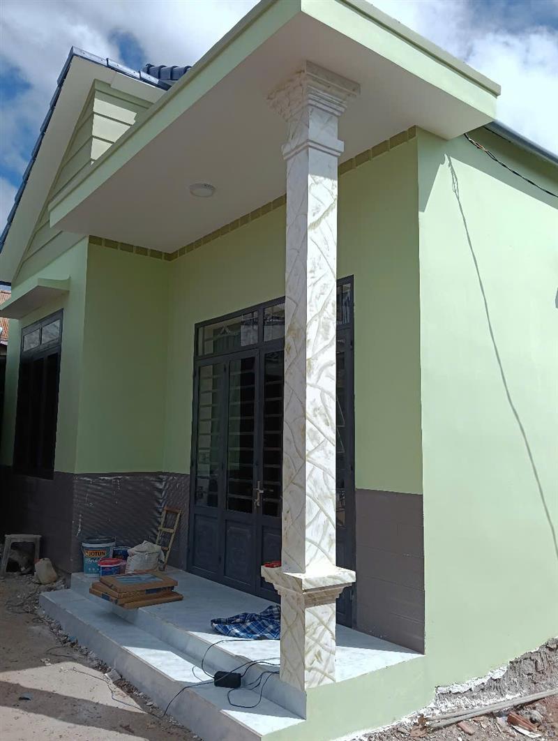 Nhà của ông K' Wis. Thôn 4, xã Tân Thượng