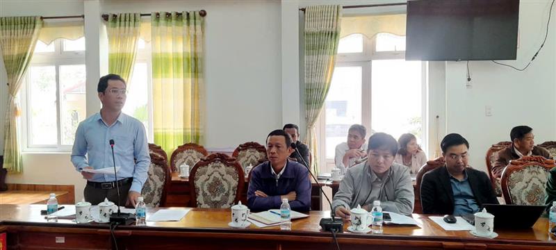 Các đại biểu thảo luận, nêu ý kiến tại hội nghị