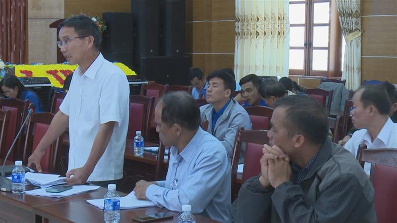 Các đại biểu phát biểu ý kiến tại hội nghị