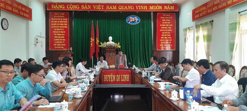 Toàn cảnh buổi làm việc