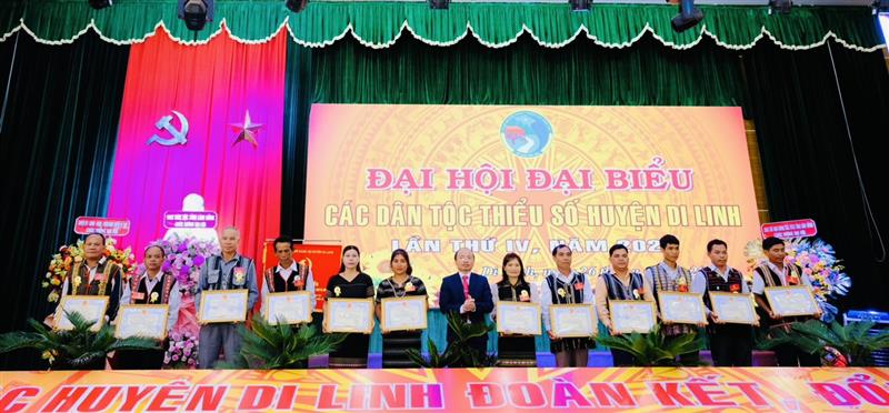 Đại hội Đại biểu các dân tộc thiểu số huyện Di Linh lần thứ IV năm 2024