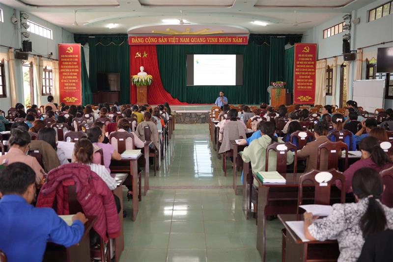 Toàn cảnh lớp tập huấn